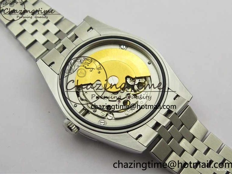 MiroTime 0429 BestValue Oyster Perpetual 41mm 124300 BP Maker Best Edition Yellow Dial on SS Jubilee Bracelet A 2642